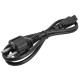 StarTech.com 753E-3M-POWER-LEAD cable de transmisión Negro CEE7/7 C5 acoplador