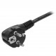 StarTech.com 713E-3M-POWER-CORD cable de transmisión Negro CEE7/7 C13 acoplador