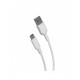 Muvit MCUSC0004 cable USB 3 m USB A USB C Blanco