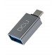 DCU Advance Tecnologic 30402030 cable USB USB 3.2 Gen 2 (3.1 Gen 2) USB A USB C Gris