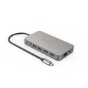 HYPER HDM1H hub de interfaz USB 3.2 Gen 1 (3.1 Gen 1) Type-C 5000 Mbit/s Acero inoxidable