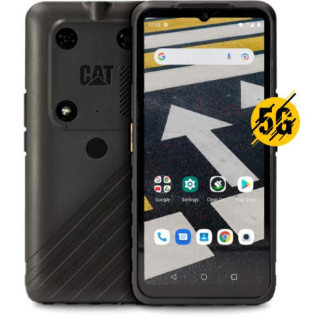 CAT S53 16,5 cm (6.5'') SIM doble Android 11 5G USB Tipo C 6 GB 128 GB 5500 mAh Negro