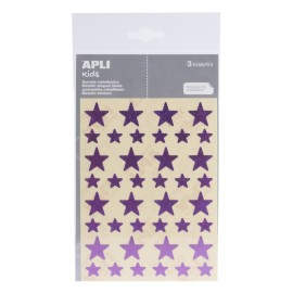 APLI 12056 etiqueta autoadhesiva Estrella Permanente