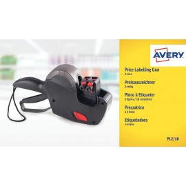 Avery PL2/18 etiqueta autoadhesiva Rectángulo Blanco