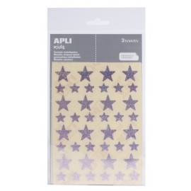 APLI 12055 etiqueta autoadhesiva Estrella Permanente
