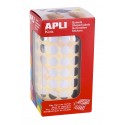 APLI 11627 etiqueta autoadhesiva Alrededor Permanente Plata