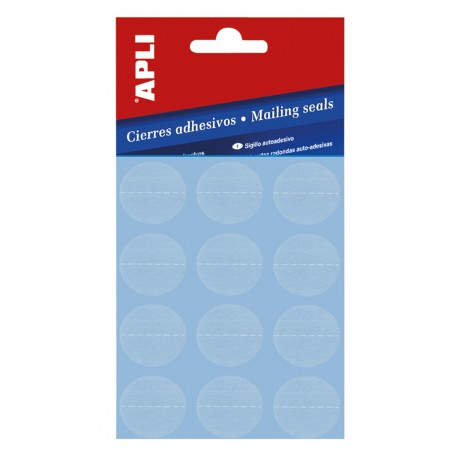 APLI 10694 etiqueta autoadhesiva Alrededor Permanente Transparente