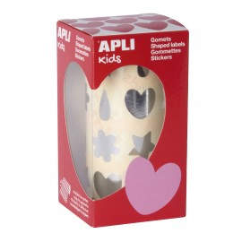 APLI 17615 etiqueta autoadhesiva Permanente Plata