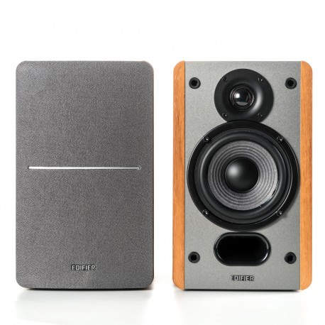 Edifier P12 altavoz Gris, Madera Alámbrico 20 W