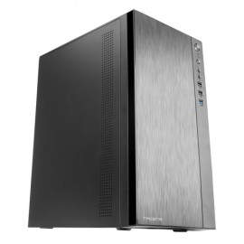 Tacens Anima ACX Caja Mini Torre Micro ATX Frontal Aluminio Pulido Ventilador 12cm USB 3.0 Negro