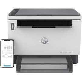 HP LaserJet Impresora multifunción Tank 1604w, Blanco y negro