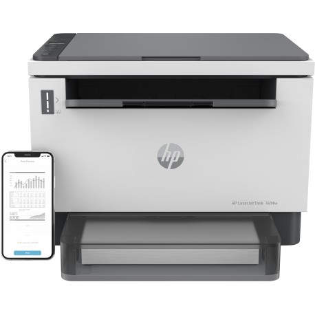 HP LaserJet Impresora multifunción Tank 1604w, Blanco y negro