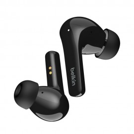 Belkin SOUNDFORM Flow Auriculares Inalámbrico Dentro de oído Llamadas/Música USB Tipo C Bluetooth Negro