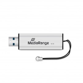 MediaRange MR915 unidad flash USB 16 GB USB Type-A / Micro-USB 3.2 Gen 1 (3.1 Gen 1) Negro, Plata
