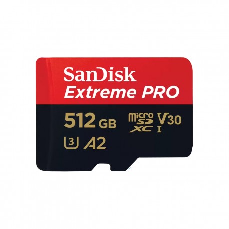 SanDisk Extreme PRO 512 GB MicroSDXC UHS-I Clase 10