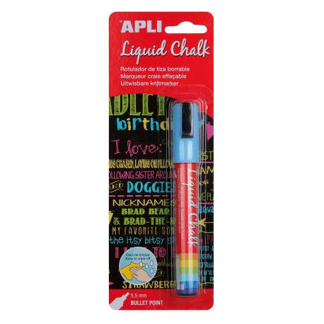 APLI 13955 etiqueta de impresora Azul