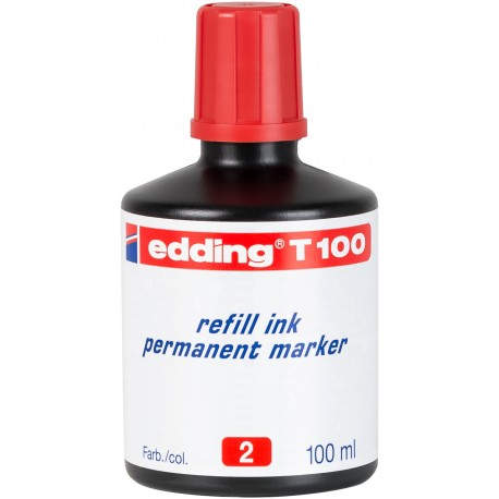 Edding T-100 cartucho de tinta 1 pieza(s) Original Rojo