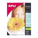 Papel APLI Glossy Everyday 100h 10x15 180g, inkjet brillante