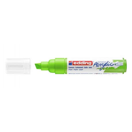 Edding 5000 Acrylic Marker Broad marcador permanente Punta de cincel Verde 1 pieza(s)