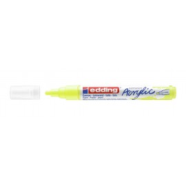 Edding 5300 acrylic marker fine marcador permanente Amarillo 1 pieza(s)