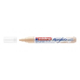 Edding 5300 acrylic marker fine marcador permanente Beige 1 pieza(s)