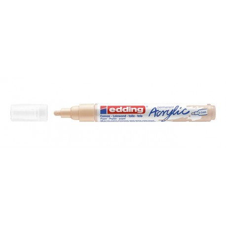 Edding 5300 acrylic marker fine marcador permanente Beige 1 pieza(s)