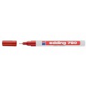 Edding 780 marcador permanente Punta fina Rojo