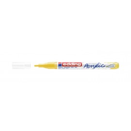 Edding 5300 acrylic marker fine marcador permanente Amarillo 1 pieza(s)