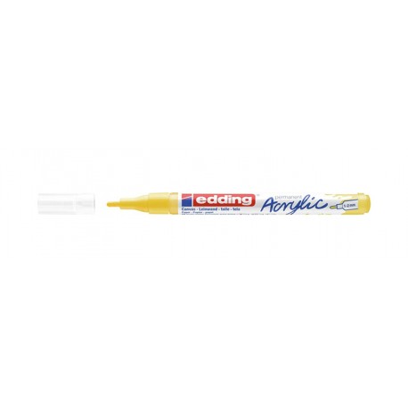 Edding 5300 acrylic marker fine marcador permanente Amarillo 1 pieza(s)