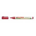 Edding 25 EcoLine marcador permanente Punta redonda Rojo