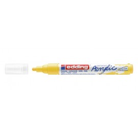 Edding 5300 acrylic marker fine marcador permanente Amarillo 1 pieza(s)