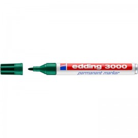 Edding 4-3000004 marcador permanente Punta redonda Verde