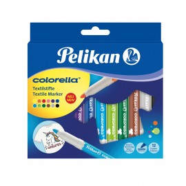 Pelikan Colorella Textile marcador permanente Multicolor 12 pieza(s)