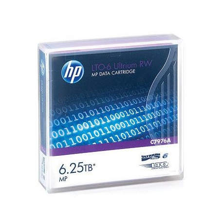 LTO-6 Ultrium 6.25TB MP RW Data Cartridge - C7976A