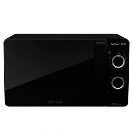 Cecotec ProClean 3130 Sobre superficie Microondas con grill 20 L 700 W Negro