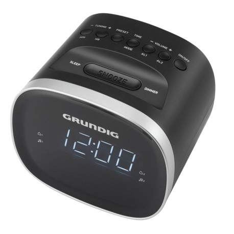 Grundig SCN230 radio Reloj Digital Negro