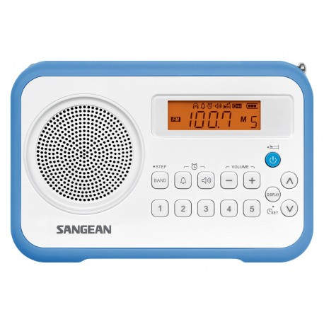 Sangean PR-D18 white blue