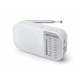 Muse M-025 RW radio Portátil Analógica Blanco