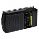 Lauson RA124 radio Portátil Analógica Negro