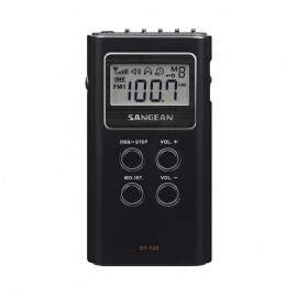 Sangean DT-120B radio Portátil Digital Negro