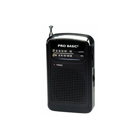 Lauson RA114 radio Portátil Analógica Negro