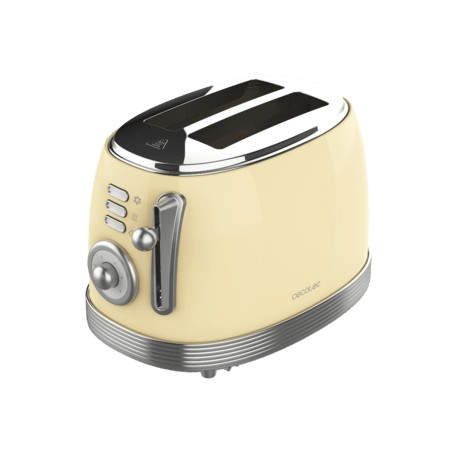 Cecotec Vintage 800 2 rebanada(s) 850 W Amarillo