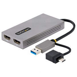 StarTech.com 107B-USB-HDMI Adaptador gráfico USB 3840 x 2160 Pixeles Gris