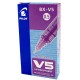 Pilot Hi-Tecpoint V5 Bolígrafo cilíndrico Púrpura 12 pieza(s) - 100101208