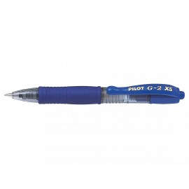 Pilot G-2 Pixie Bolígrafo de gel de punta retráctil Medio Azul 1 pieza(s) - 001411