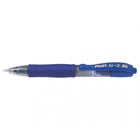 Pilot G-2 Pixie Bolígrafo de gel de punta retráctil Medio Azul 1 pieza(s) - 001411