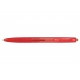 Pilot Super Grip G Rojo Bolígrafo de punta retráctil con pulsador Medio - 4902505524493