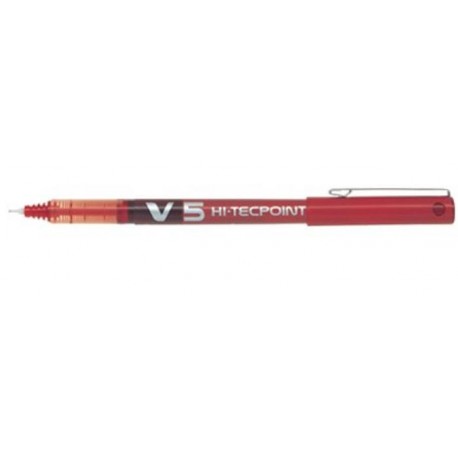 Pilot V5 HiTec Rojo 12 pieza(s) - bx-v5-r