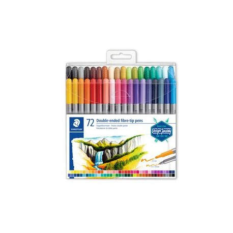 Staedtler 3200 rotulador Fino/Extragrueso Multicolor 72 pieza(s) - 3200 tb72