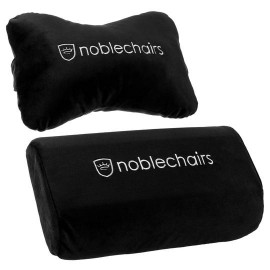 noblechairs Cushion set Negro, Blanco 2 pieza(s) - nbl-sp-pst-003